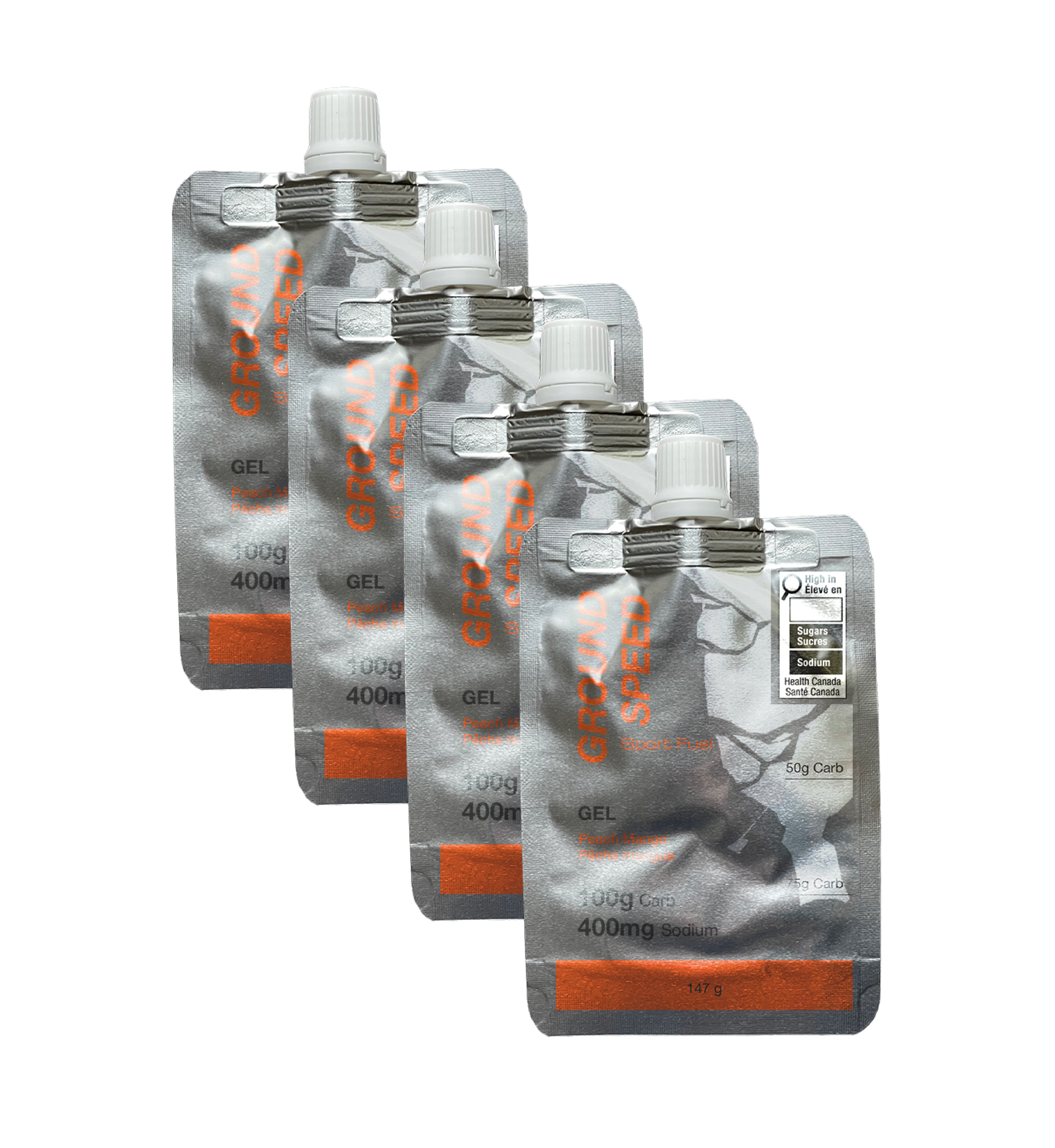 4 Pack | GS100 Peach Mango-Multi Pouch Savings
