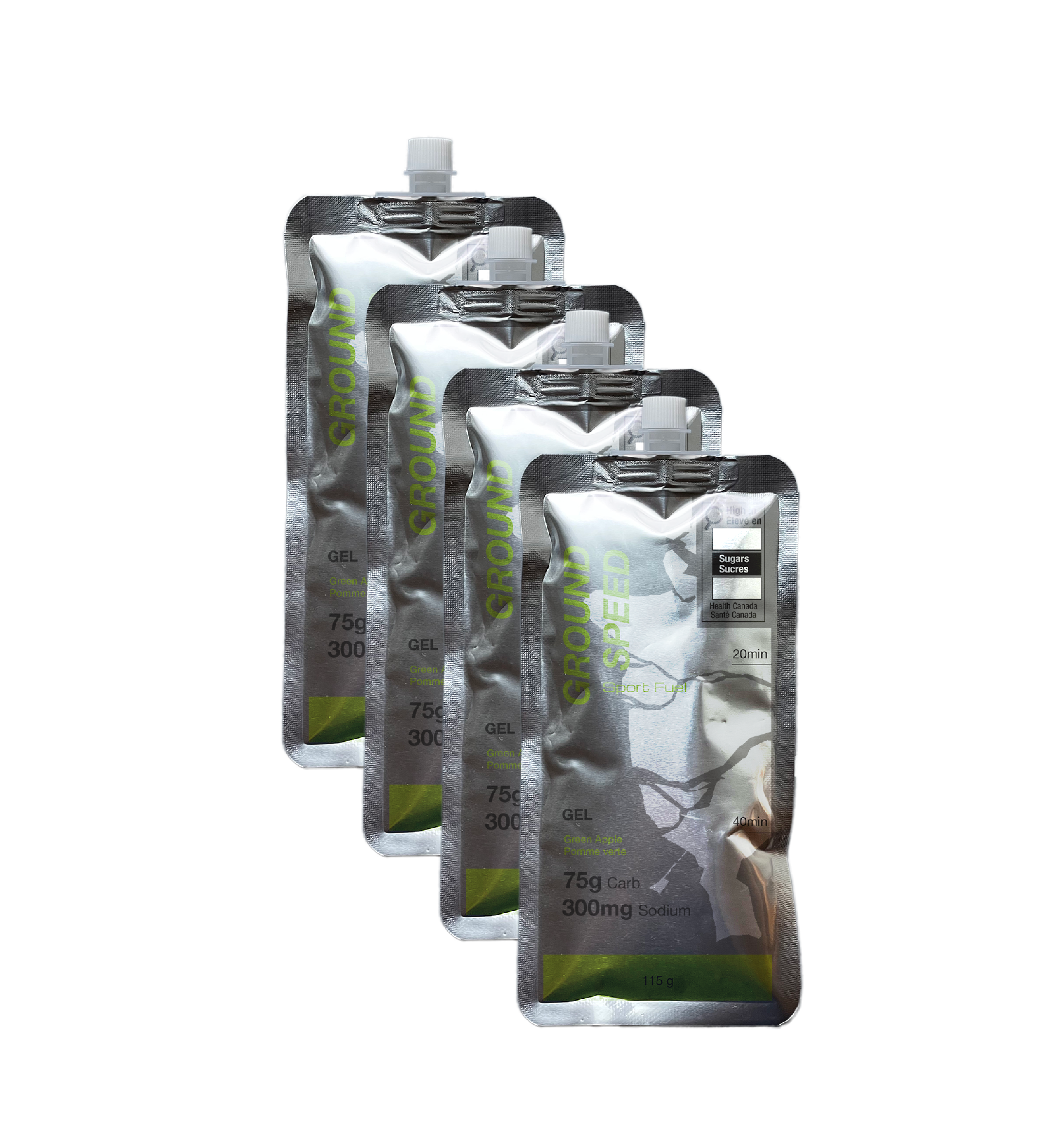 4 Pack | GS75 Green Apple - Multi Pouch Savings