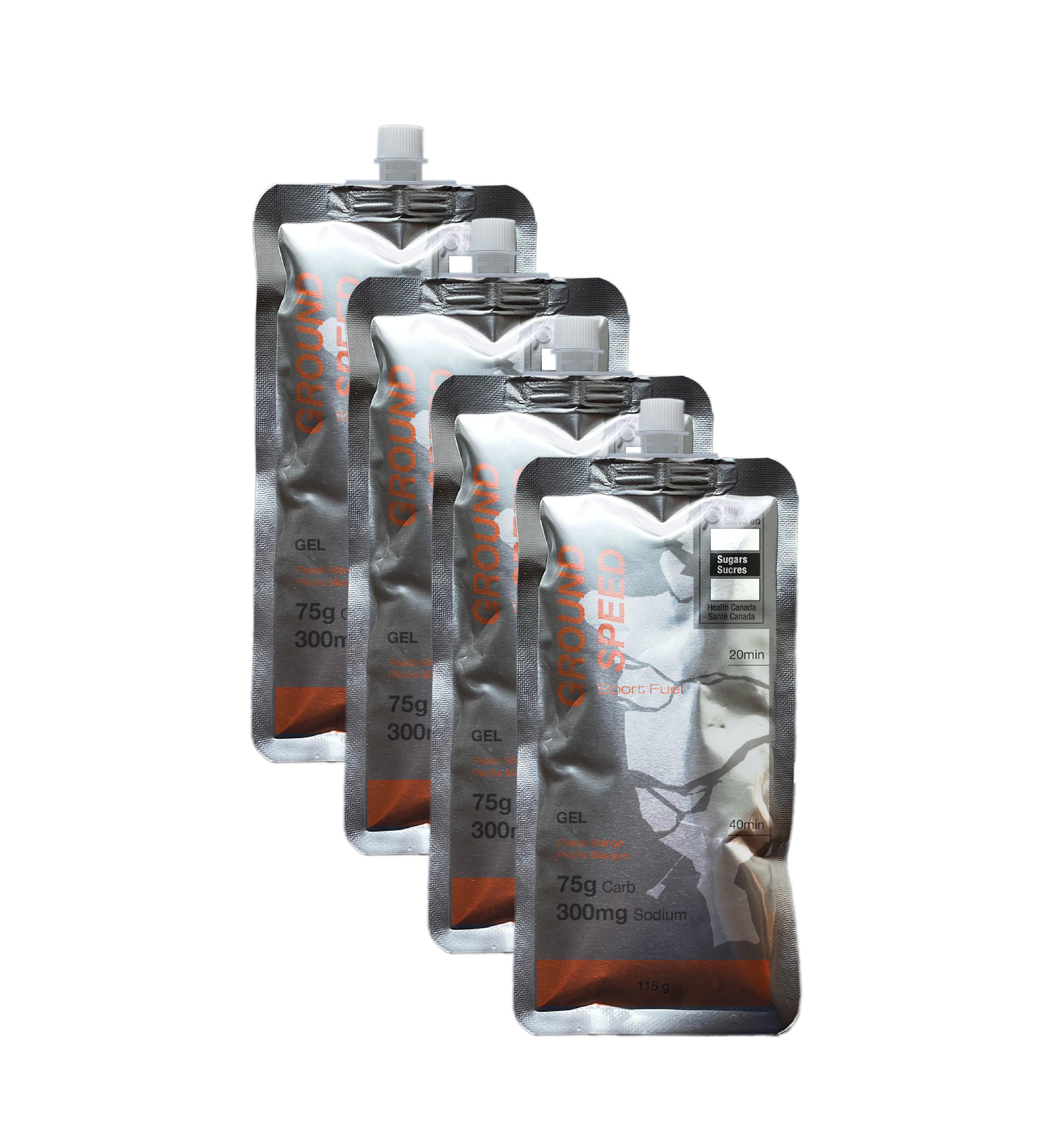 4 Pack | GS75 Peach Mango - Multi Pouch Savings